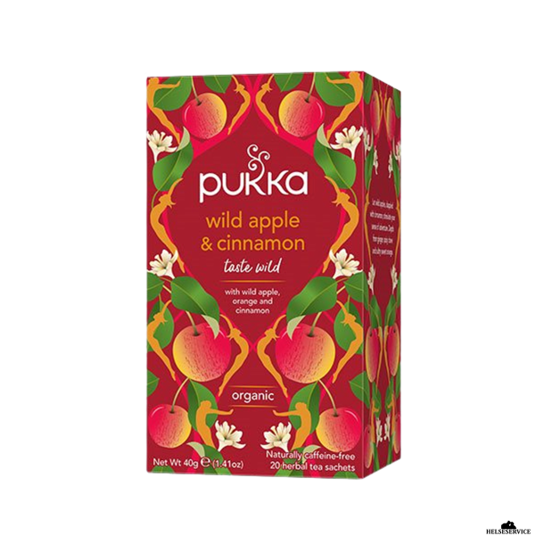 Pukka Wild apple og Cinnemon te 20 breve 
