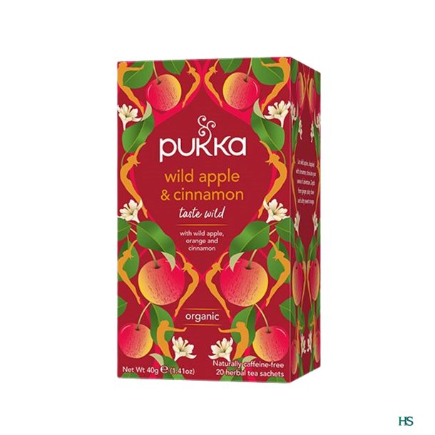 Pukka Wild apple og Cinnemon te 20 breve 