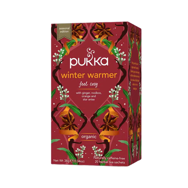 Pukka Winter Warmer �kologisk vinterte med ingef�r appelsin og stjerneanis 20 breve.