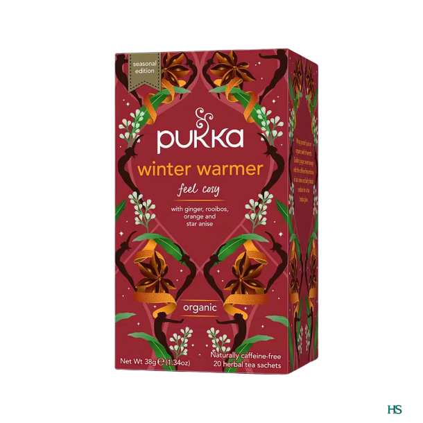 Pukka Winter Warmer te ko 20 breve