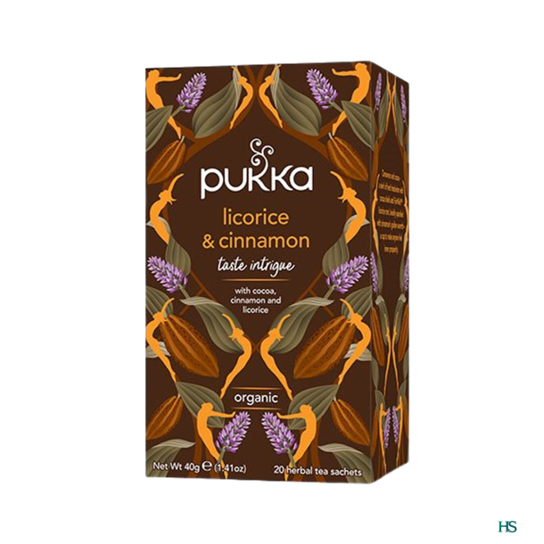 Pukka Licorice og Cinnamon te  20 breve