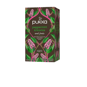Pukka Peppermint og Licorice te  20 breve