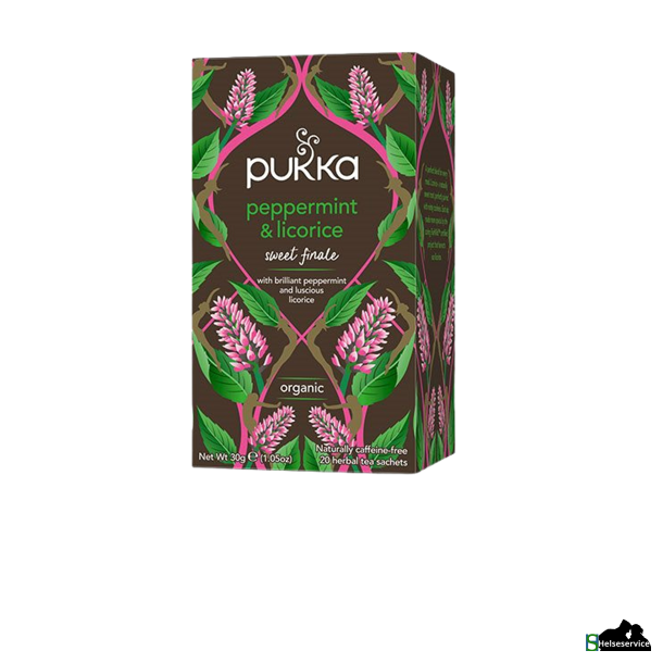 Pukka Peppermint &amp; Licorice te  20 breve