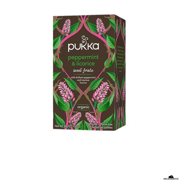 Pukka Peppermint &amp; Licorice te  20 breve
