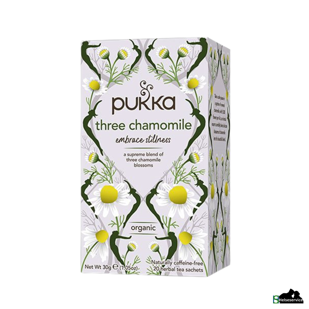 Pukka Three Chamomile te 20 breve 