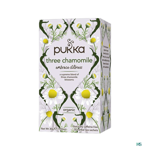 Pukka Three Chamomile te 20 breve 
