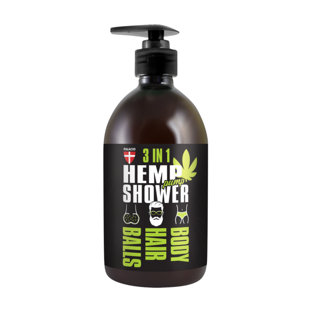 PALACIO Pump Hemp Shower 3-in-1 Gel for Men 500ml