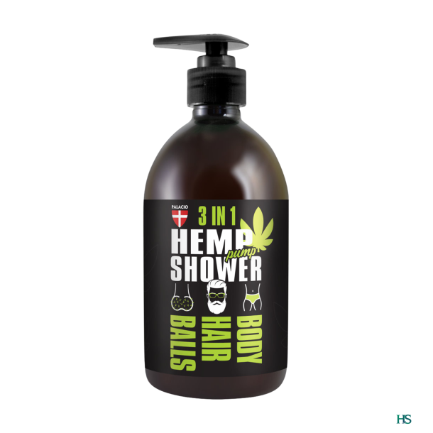 PALACIO Pump Hemp Shower 3-in-1 Gel for Men 500ml