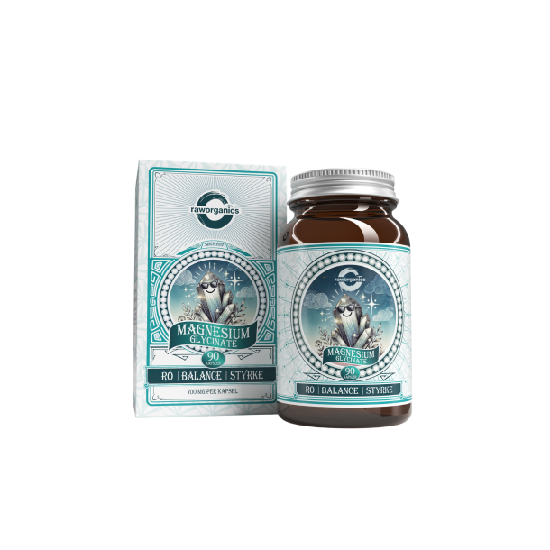 Raw Organics Magnesium Glycinate 90 stk.