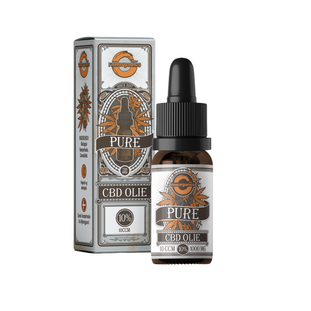 Raw Organics CBD olie 10% - 1000mg 10 ml