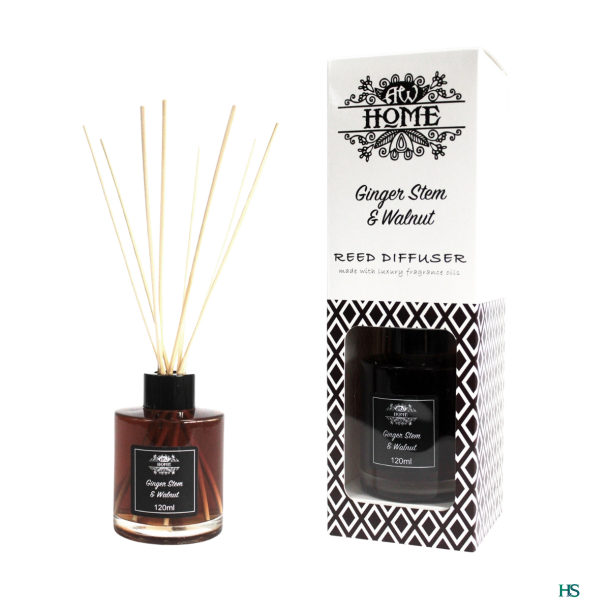 Aroma Diffuser Ingef�r &amp; Valn�d � Varm &amp; Krydret Duft 120ml