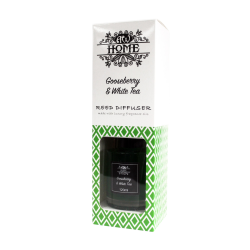 Aroma Diffuser Hvid Te &amp; Stikkelsb�r � Frisk &amp; Ren Duft 120ml