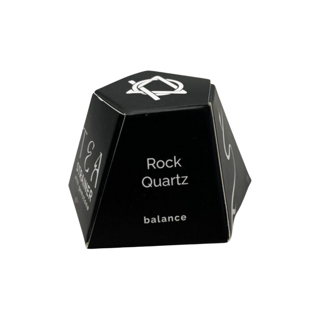 1 stk. Te-�g med �gte Bjergkrystal - Rock Quartz