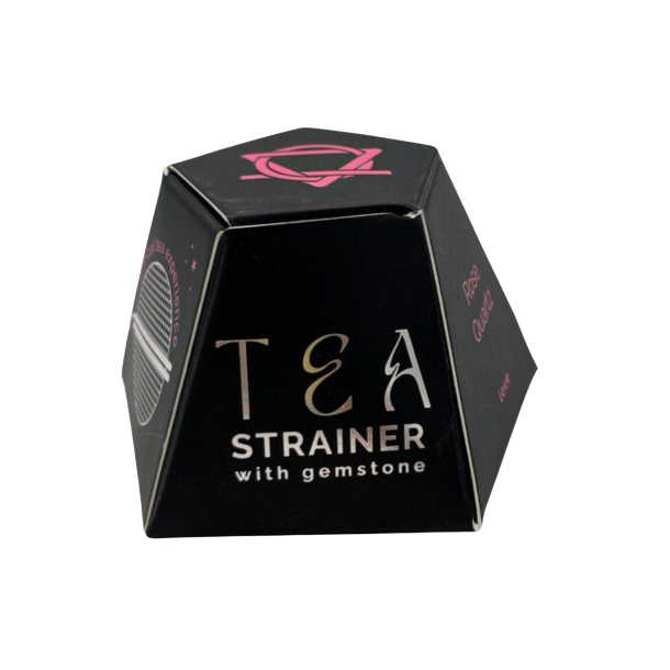 1 stk. Te-�g med R� Rosenkvarts - Rose Quartz