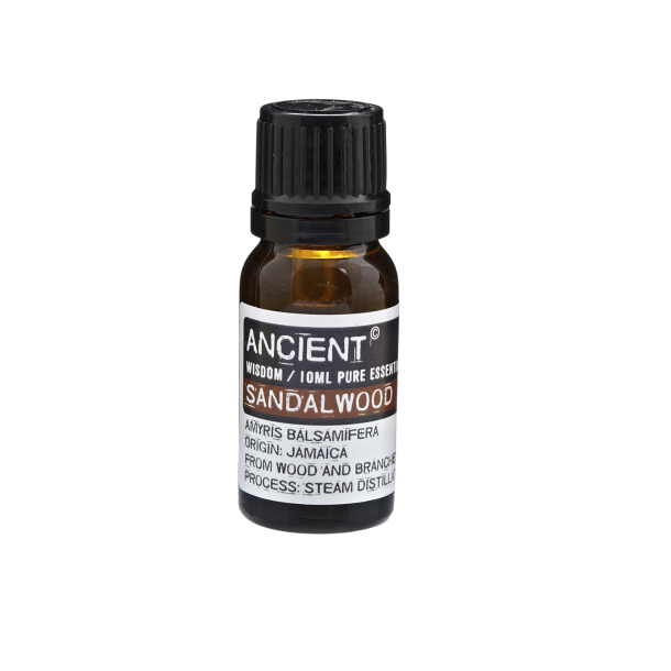 Ancient Sandeltr� Amyris �terisk olie 10ml i brun glasflaske.