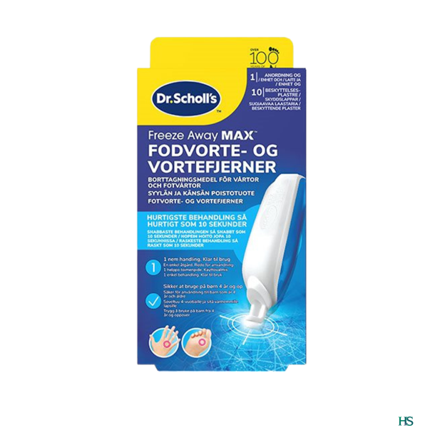Scholl Freezeaway fodvorte og vortefjerner 1 stk