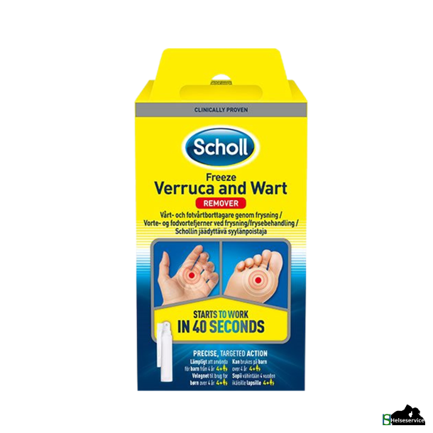 Scholl Vorte- og fodvortefjerner 80 ml