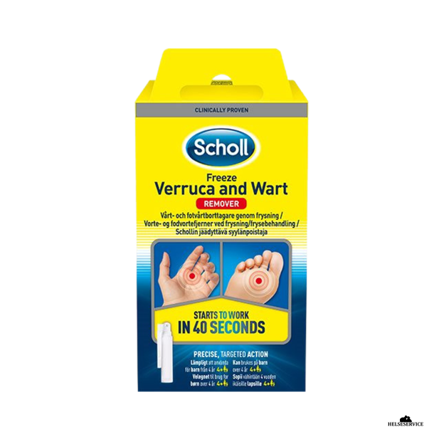Scholl Vorte- og fodvortefjerner 80 ml
