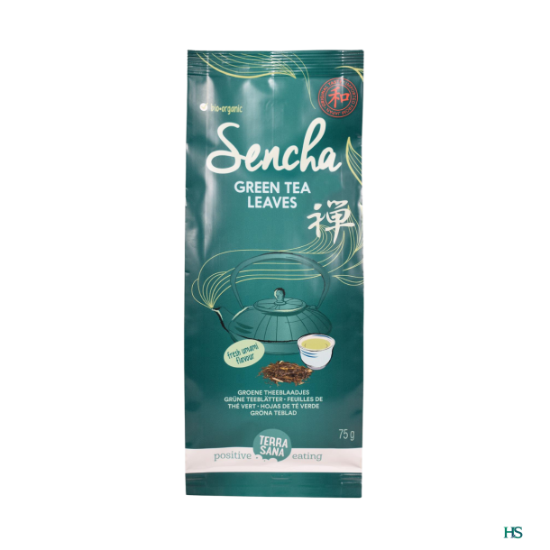 TerraSana Sencha Gr�n te, �kologisk 75g