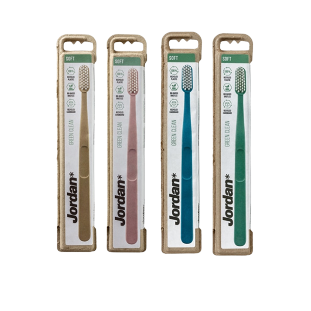Jordan Tandb�rste Green Clean Soft Ass. farver 1 stk.