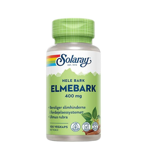 Solaray Elmebark 400 mg 100 kaps