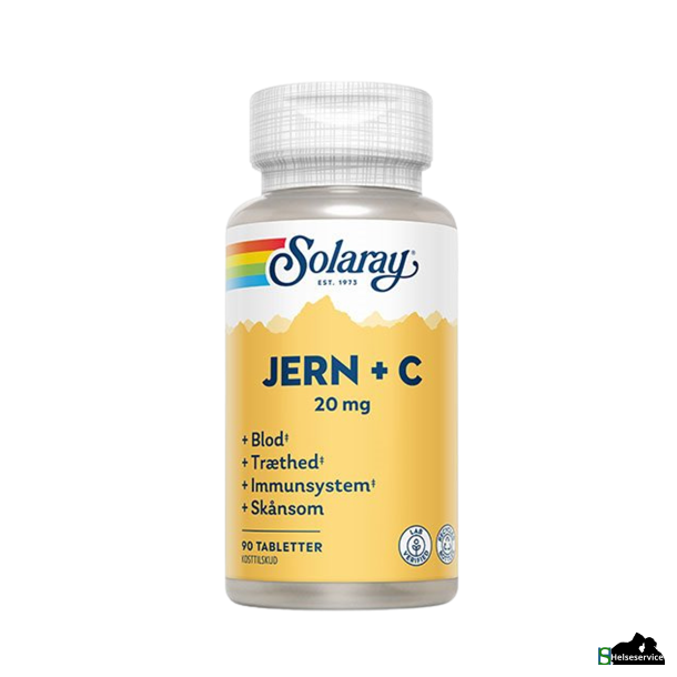 Solaray Jern + C 90 tab.