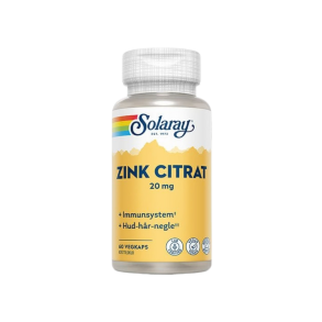 Solaray Zink Citrat 20 mg