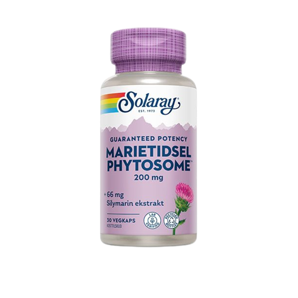 Solaray Marietidsel Phytosome 30 kap.
