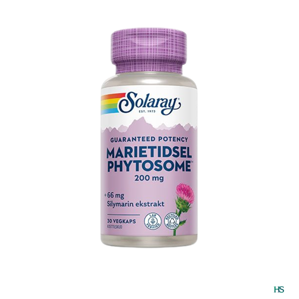 Solaray Marietidsel Phytosome 30 kap.