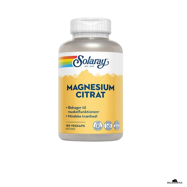 Solaray Magnesium Citrat 180 kap