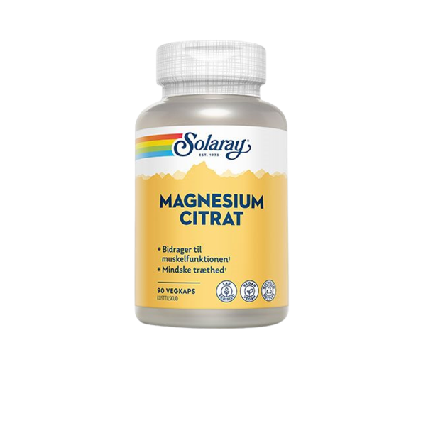 Solaray Magnesium Citrat 90 kap