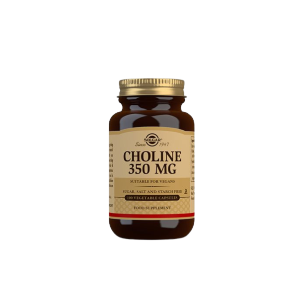 Solgar Choline 350mg 100 kaps.