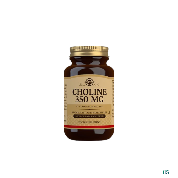 Solgar Choline 350mg 100 kaps.