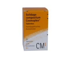 BioVita HEEL Solidago Comp. Cosmoplex 50 tabletter &ndash; Originalt tysk hom�opatisk middel med 8 aktive ingredienser.
