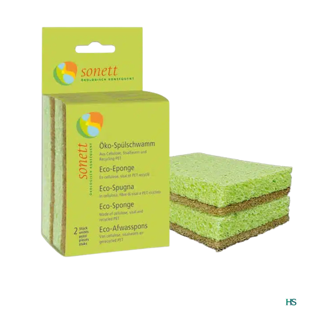 Sonett Miljvenlig rengringssvamp  2 pak