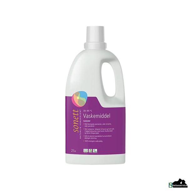 Sonett Vaskemiddel lavendel flydende 2 liter