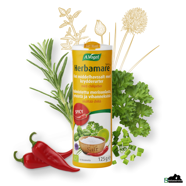 A.Vogel Herbamare Spicy Urtesalt (125 g)