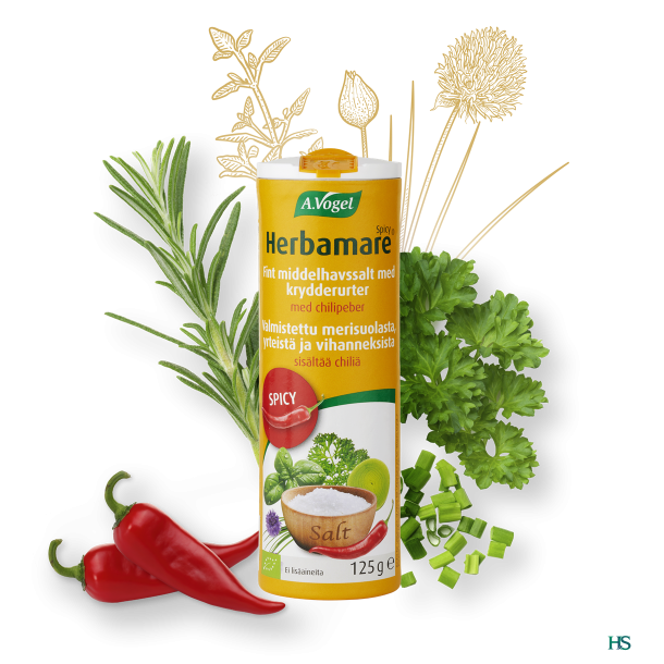 A.Vogel Herbamare Spicy Urtesalt 125g