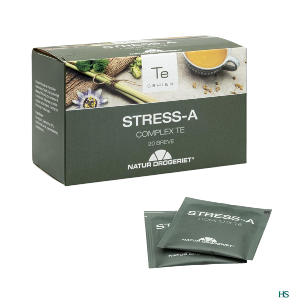 Natur Drogeriet Stress-A complex te i 20 stk. breve 