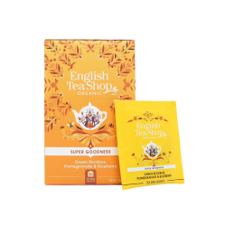 English Tea Shop Green Rooibos, Pomegranate &amp; Blueberry Tea  ko 20 breve