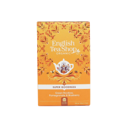 English Tea Shop Green Rooibos, Pomegranate &amp; Blueberry Tea  ko 20 breve