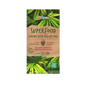7th Heaven Superfood Cannabis Sativa Peel-Off Mask - 10 g