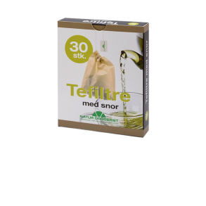 Natur Drogeriet Tefiltre med snor 30 stk.