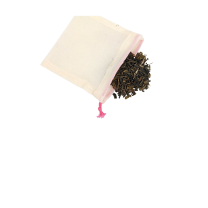 Genanvendelige Teposer 5 stk ko bomuld 5 stk