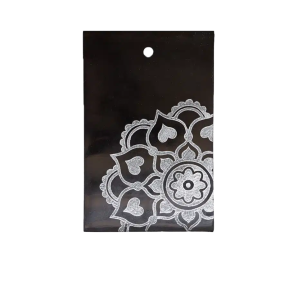 Aromandise Tibetansk rgelsesholder i sort Fedtsten