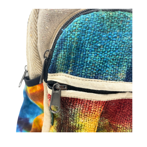 Nepal Hamp Rygs�k - Tie-Dye Classic h�ndlavet