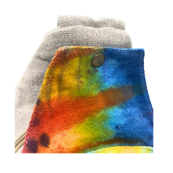 Nepal Hamp Sling Bag - Tie-Dye Skuldertaske H�ndlavet