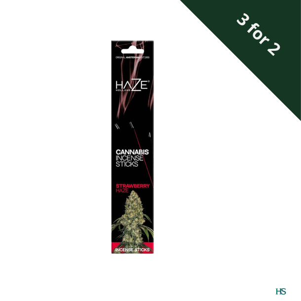 HaZe Cannabisrgelse med Jordbr 15 sticks