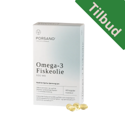 Porsano Omega-3 Fiskeolie