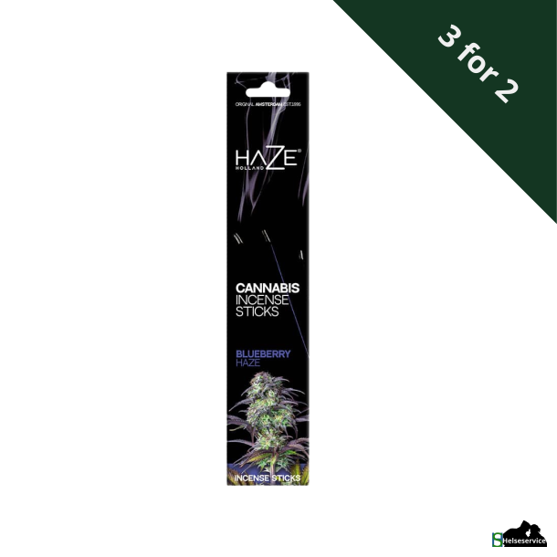 HaZe Cannabisrgelse med blbr 15 sticks